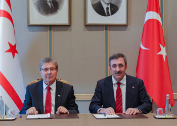 Cevdet Yılmaz KKTC Başbakanı Üstel ile görüştü