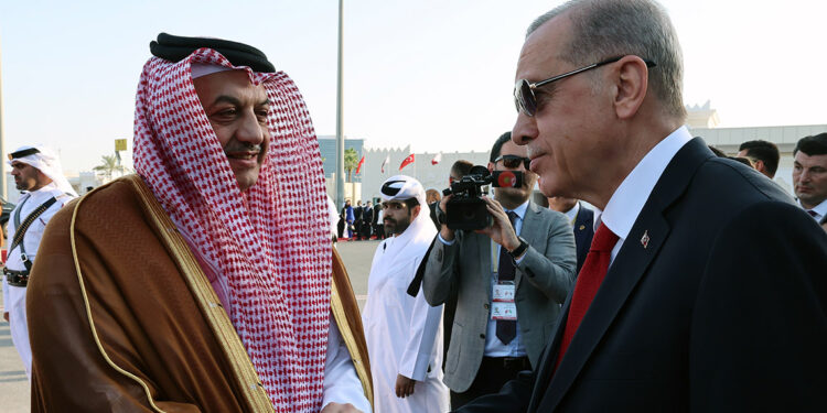 Cumhurbaşkanı Erdoğan Katar’da