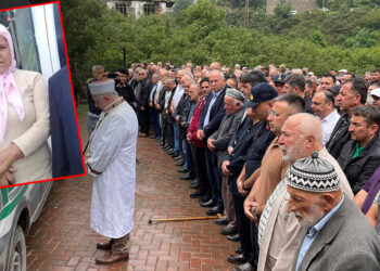 Denizde cesedi bulunan kadın, toprağa verildi