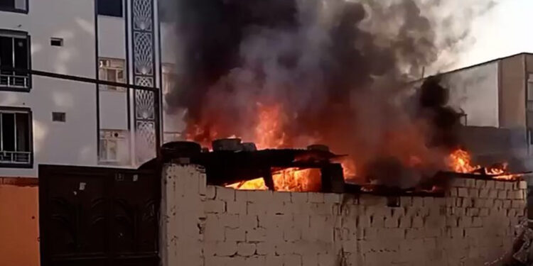 Diyarbakır'da tandırda yangın; 3 kişi dumandan etkilendi