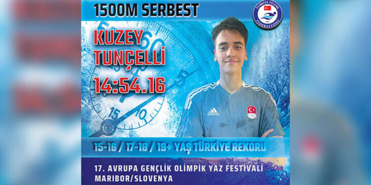 EYOF'ta Kuzey Tunçelli'den altın madalya