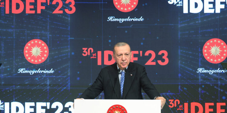 Erdoğan IDEF 23'ün kapanış töreninde konuştu