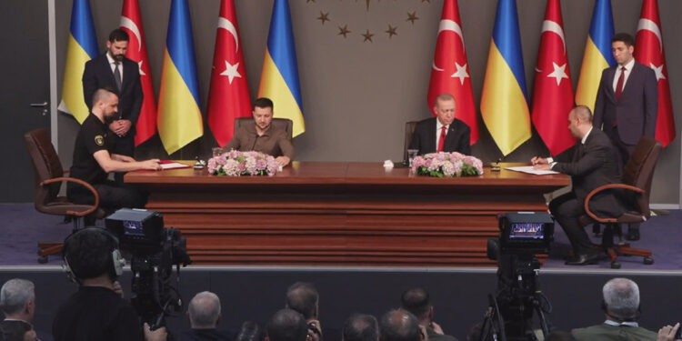 Erdoğan, Zelenski'yle ortak basın açıklaması yaptı