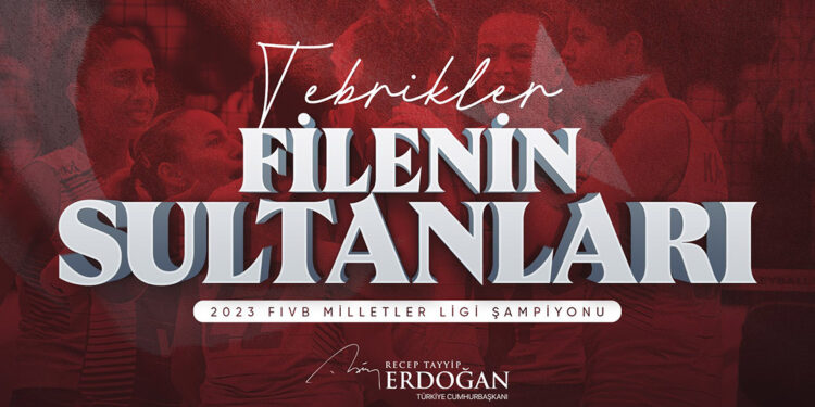 Erdoğan'dan Filenin Sultanları'na tebrik