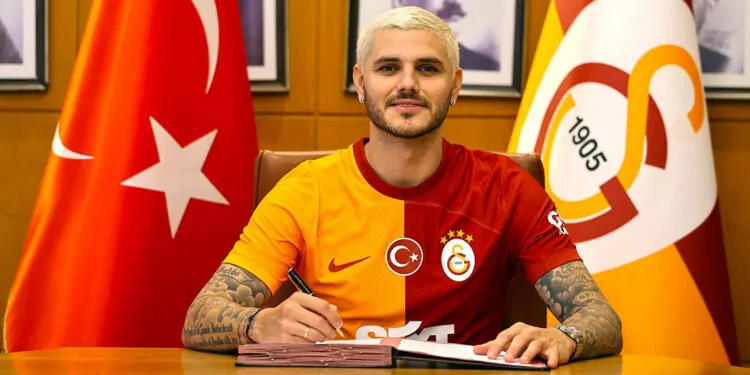 Galatasaray, icardi ile 3 yıllık sözleşme imzaladı