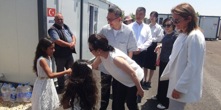 Hatay’da depremzedeler için 'Dostluk Kenti' kuruldu