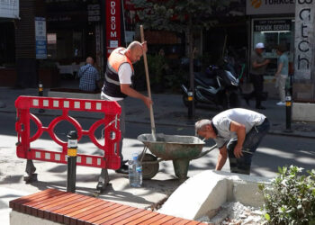 İstanbul Caddesi'ndeki son durum görüntülendi