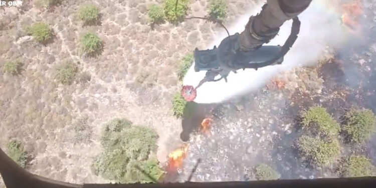 İzmir ve Manisa'da çıkan yangınlar büyümeden söndürüldü