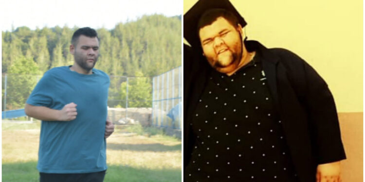 Kalbinde yağlanma olduğu öğrenince 105 kilo verdi