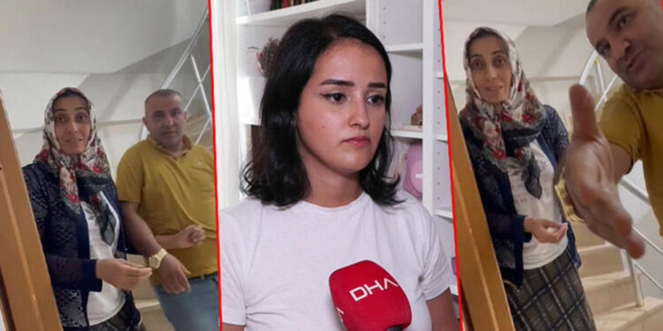 Kiracısının kapısına dayanan ev sahibi, tehditler savurdu