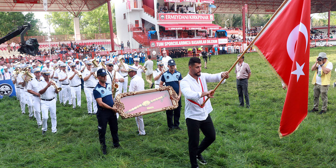 Kırkpınar Yağlı Güreşleri'nin açılış seremonisi yapıldı • Haberton