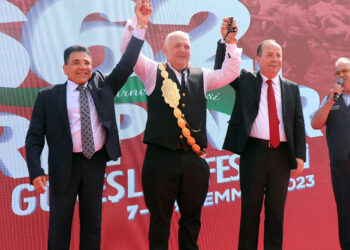 Kırkpınar'da geleneksel 'ağa karşılama' töreni yapıldı