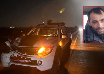 Konya'da, kamyonetin çarptığı motosikletli öldü