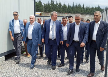 MHP'nin deprem kurulu, Hatay'da