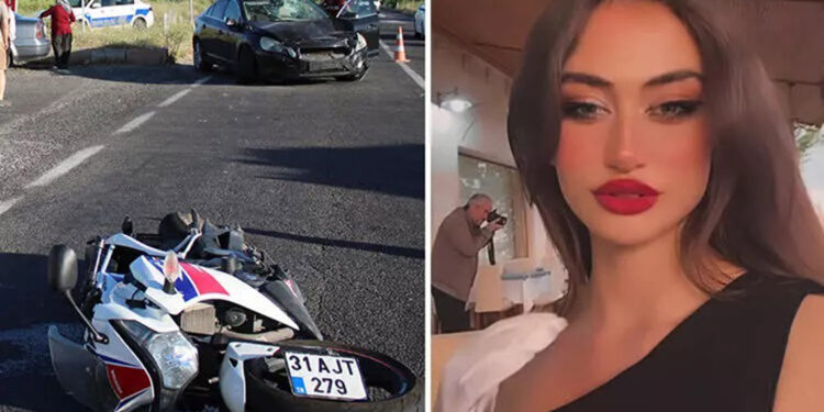 Motosiklet kazasında ölen Nur, toprağa verildi