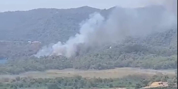 Muğla Fethiye'de orman yangını