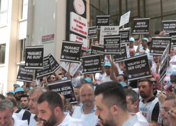 Öz Sağlık-İş Sendikası üyeleri eylem yaptı