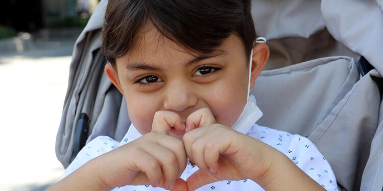 SMA hastası Melih Eymen: Artık çok güçlüyüm