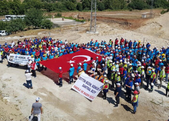 Sendikalardan Akbelen Ormanı’nda çevre direnişi