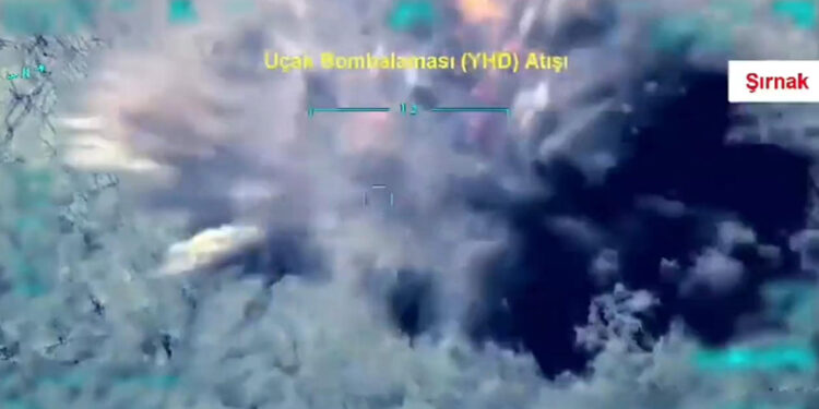 Şırnak Uludere'de 5 terörist etkisiz hale getirildi