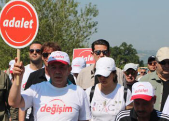 Tanju Özcan'ın Ankara yürüyüşünde ikinci gün