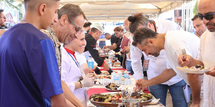 Topçam Şenlikleri'nde kebap yarışması yapıldı