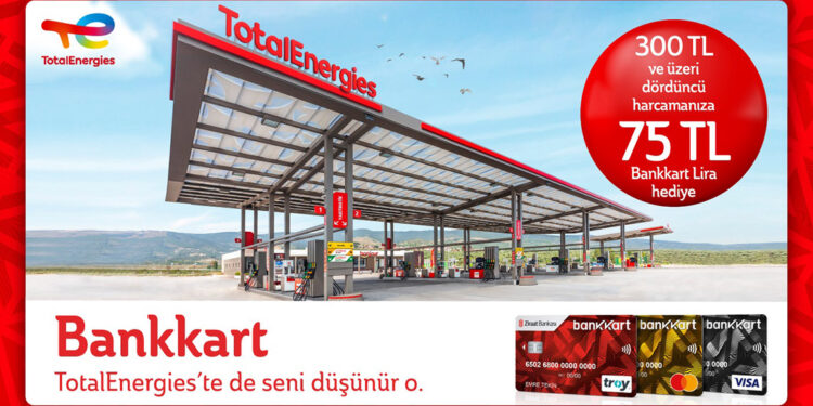 TotalEnergies ve M Oil İstasyonlarında hediye bankkart