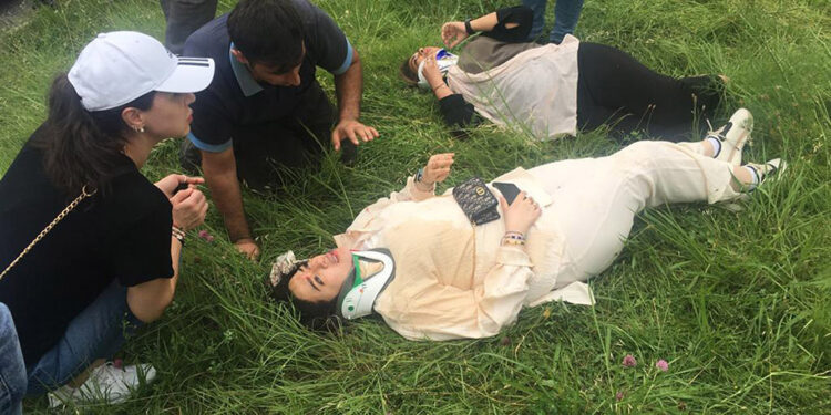 Trabzon'da 3 araç kavşakta çarpıştı: 5 yaralı 