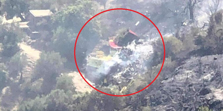 Yunanistan'da yangın söndürme uçağı düştü