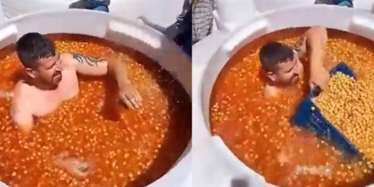 Zeytin tankındaki sepetleme görüntüsüne soruşturma