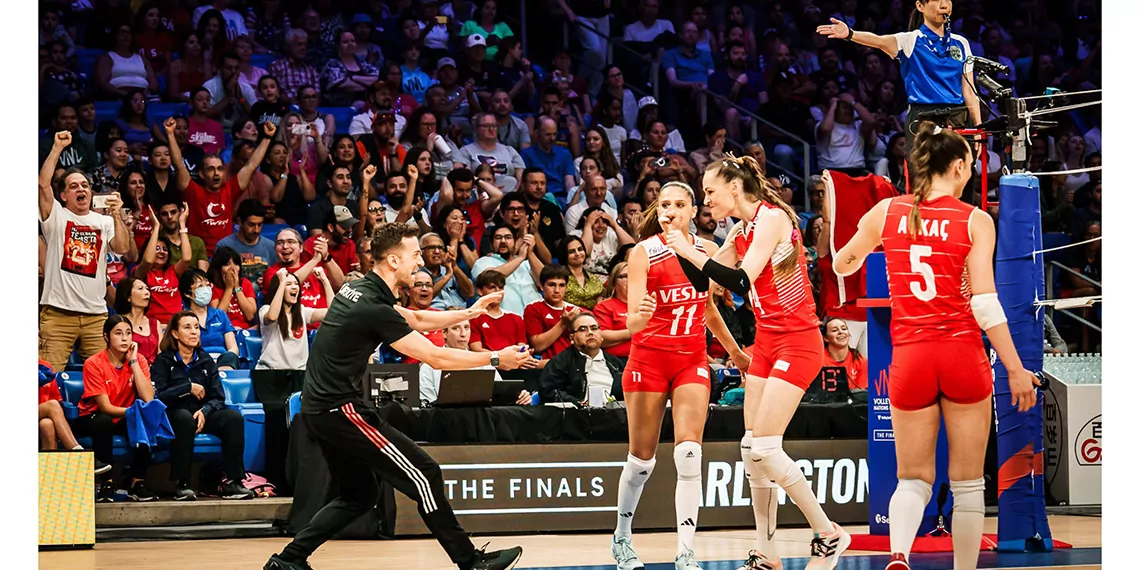 A milli kadin voleybol takimi milletler liginde finale yukseldi 9323 dhaphoto3 - voleybol haberleri, spor haberleri - haberton