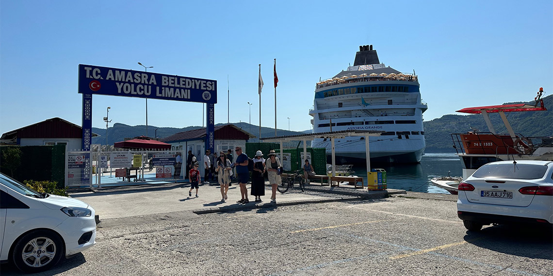 Amasra'yı ziyaret eden Rus turist sayısı 18 bin 160 oldu