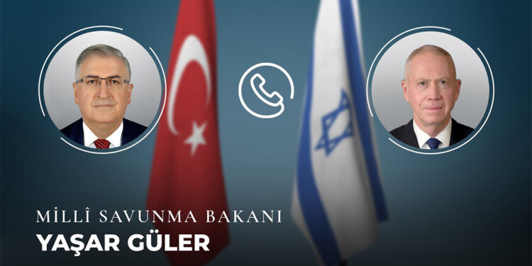 Bakan Güler, İsrail Savunma Bakanı Yoav Gallant ile görüştü
