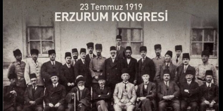 Erzurum Kongresi'nin 104'üncü yıl dönümü