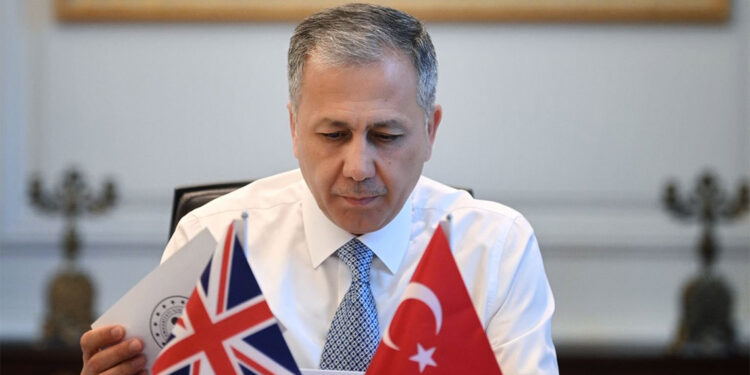 Ali Yerlikaya, Birleşik Krallık İçişleri Bakanı ile görüştü