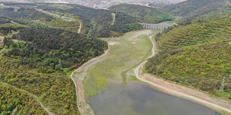 İstanbul'daki barajlarda doluluk oranları yüzde 40'ın altında