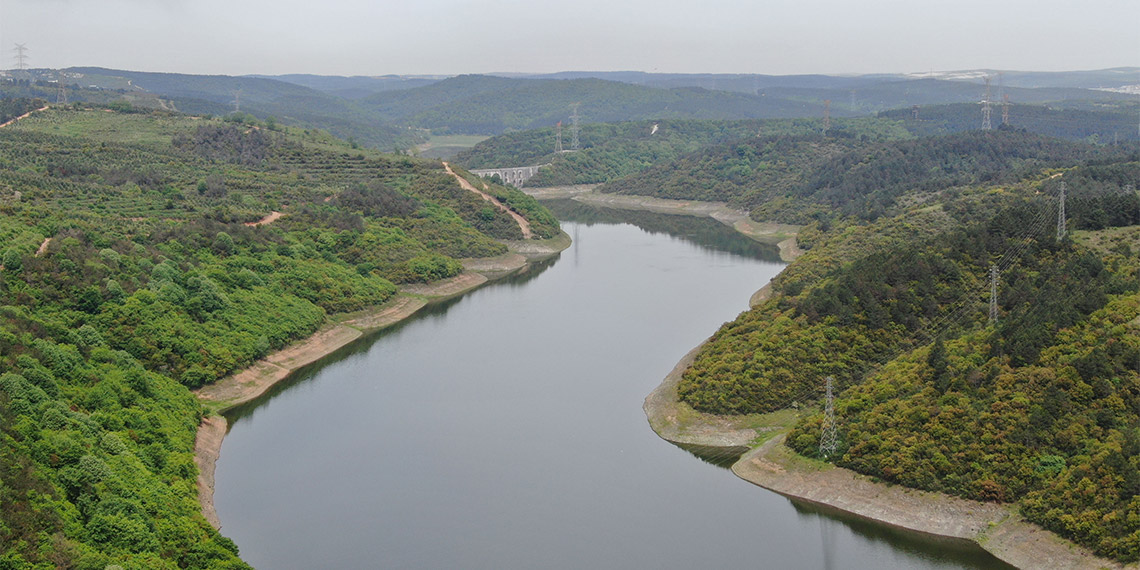 İstanbul'daki barajlarda doluluk oranları yüzde 40'ın altında
