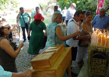 Ayazma Manastırı'nda Aya Paraskevi Günü ayini