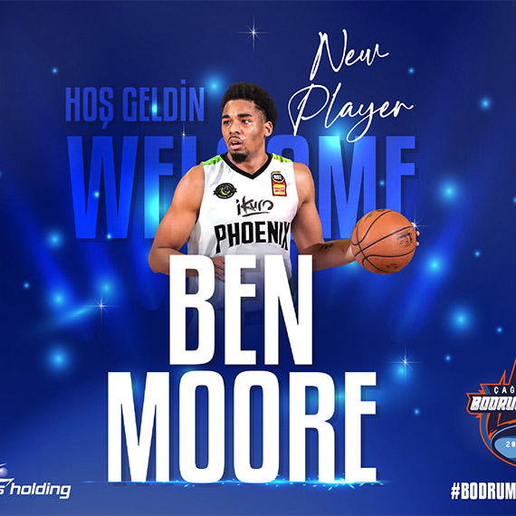 Türkiye Sigorta Basketbol Süper Ligi'nde geçireceği ilk sezon öncesi transfere hız veren Çağdaş Bodrum Spor, kısa süreli NBA kariyeri de bulunan ABD'li uzun forvet Ben Moore ve aynı pozisyondaki Berkay Genç'le sözleşme imzaladı.
