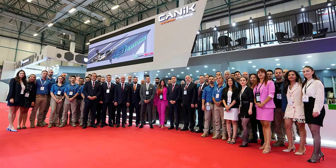 Canik, uluslararası savunma sanayi fuarı’nda (idef 2023) insansız silah sistemleriyle yer aldı.   
