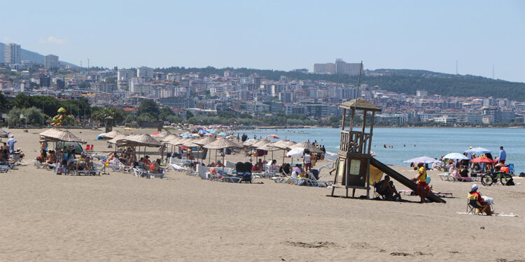 Çarşamba'da hava sıcaklığı 40.2 derece ölçüldü
