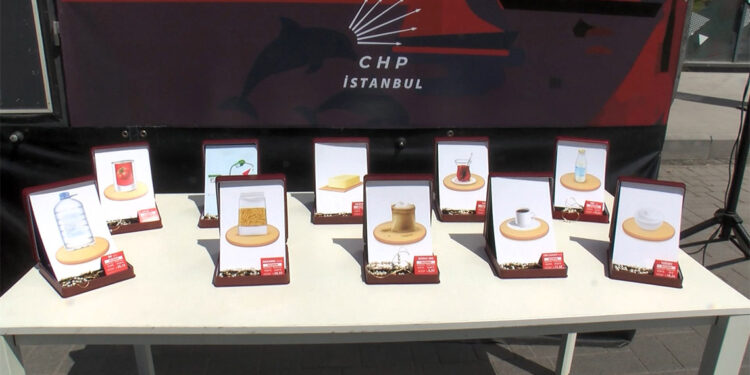 CHP’den İstanbul’da 'Zam Sergisi'