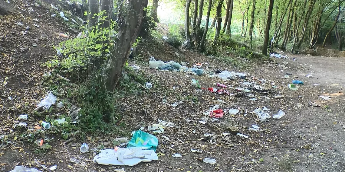 İstanbul'da sıcaktan bunalanlar özellikle hafta sonu belgrad ormanı'na akın ediyor. Piknik yapanlar çöplerini bırakarak ayrılıyor, 3 günde belgrad ormanı'ndan 18 ton çöp toplandı.