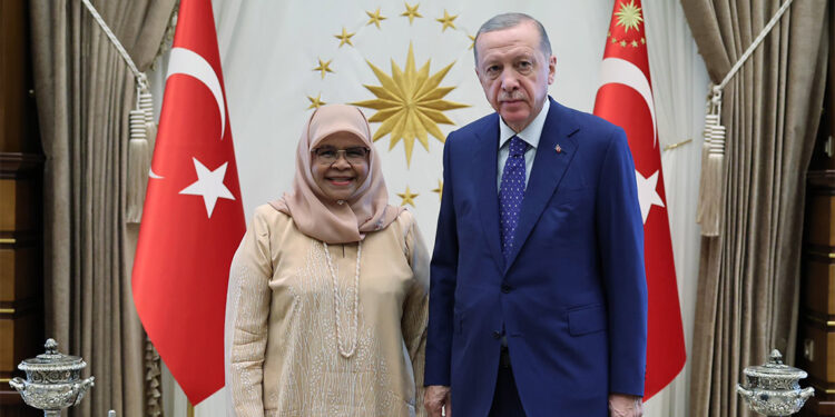 Erdoğan, Habitat İcra Direktörü'nü kabul etti