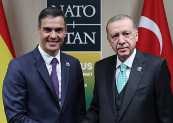 Erdoğan, İspanya Başbakanı Pedro Sanchez ile görüştü