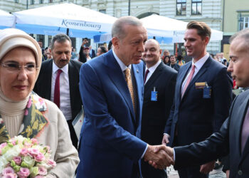 Recep Tayyip Erdoğan Litvanya'da