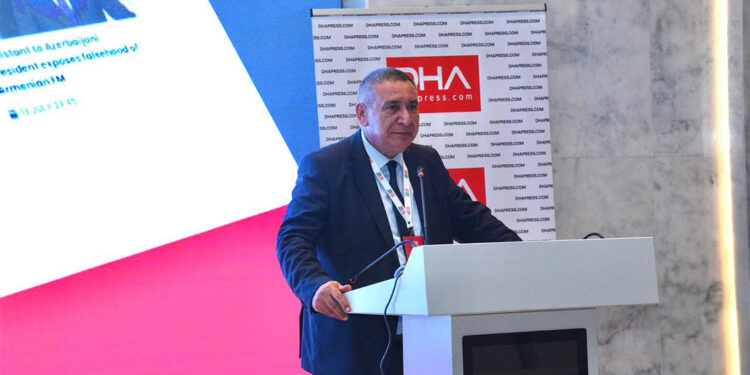 DHA'nın yeni projesi Şuşa Küresel Medya Forumu'nda tanıtıldı