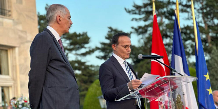 Fransa'nın Ulusal Bayramı Ankara'da kutlandı