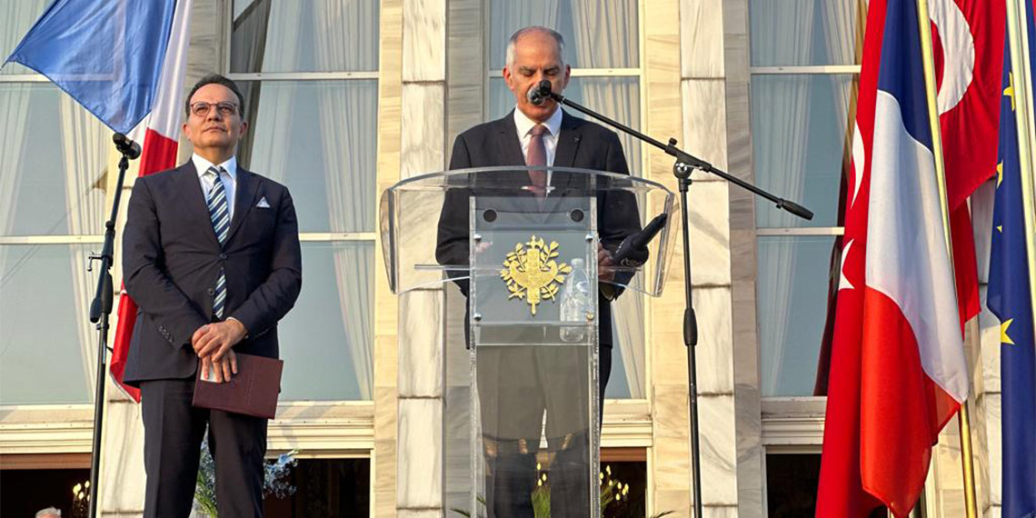 Fransa'nın Ulusal Bayramı Ankara'da kutlandı