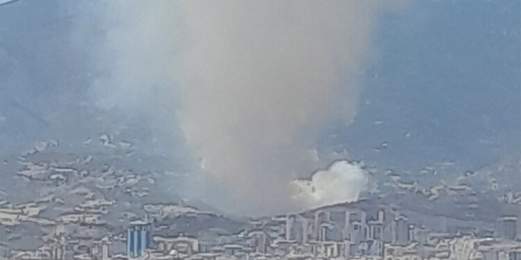 Antakya'da orman yangını